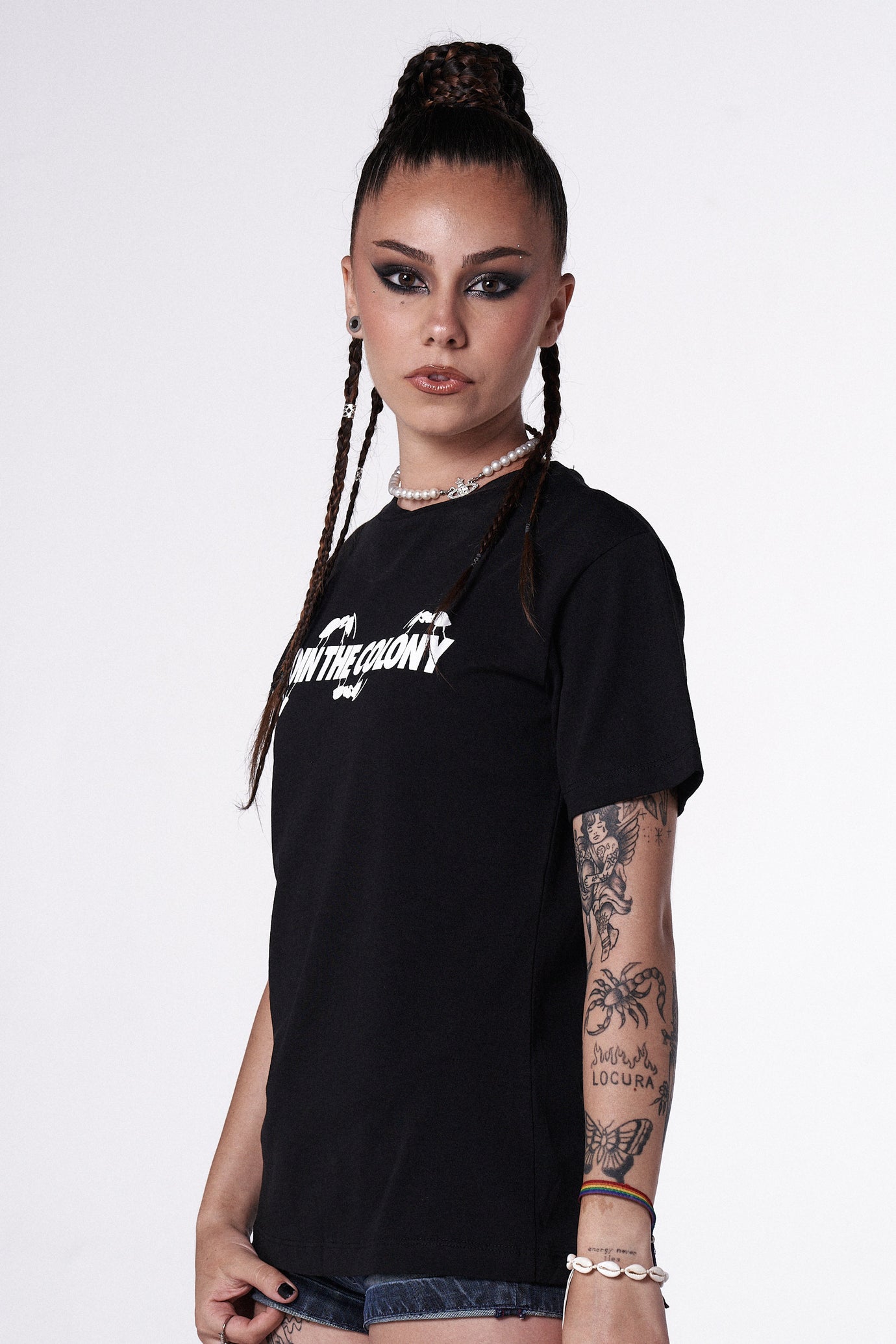 Join The Colony Fitted T-shirt