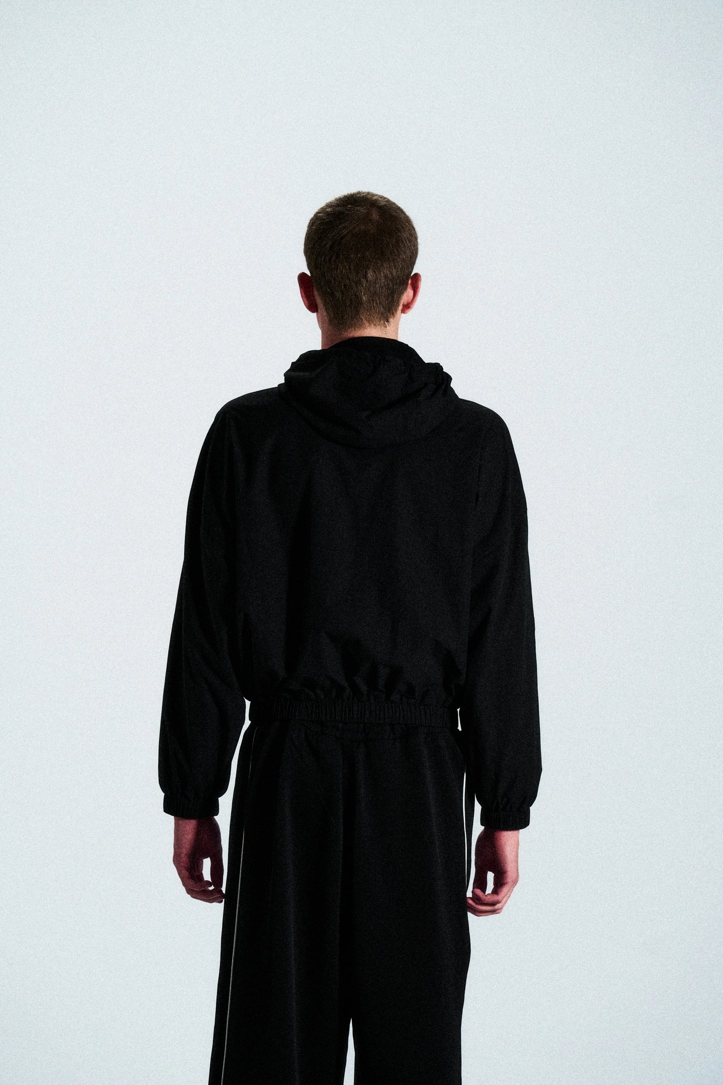 ANTS Ibiza | Spliced Hoodie | 100% Cotton | Black | Official Store