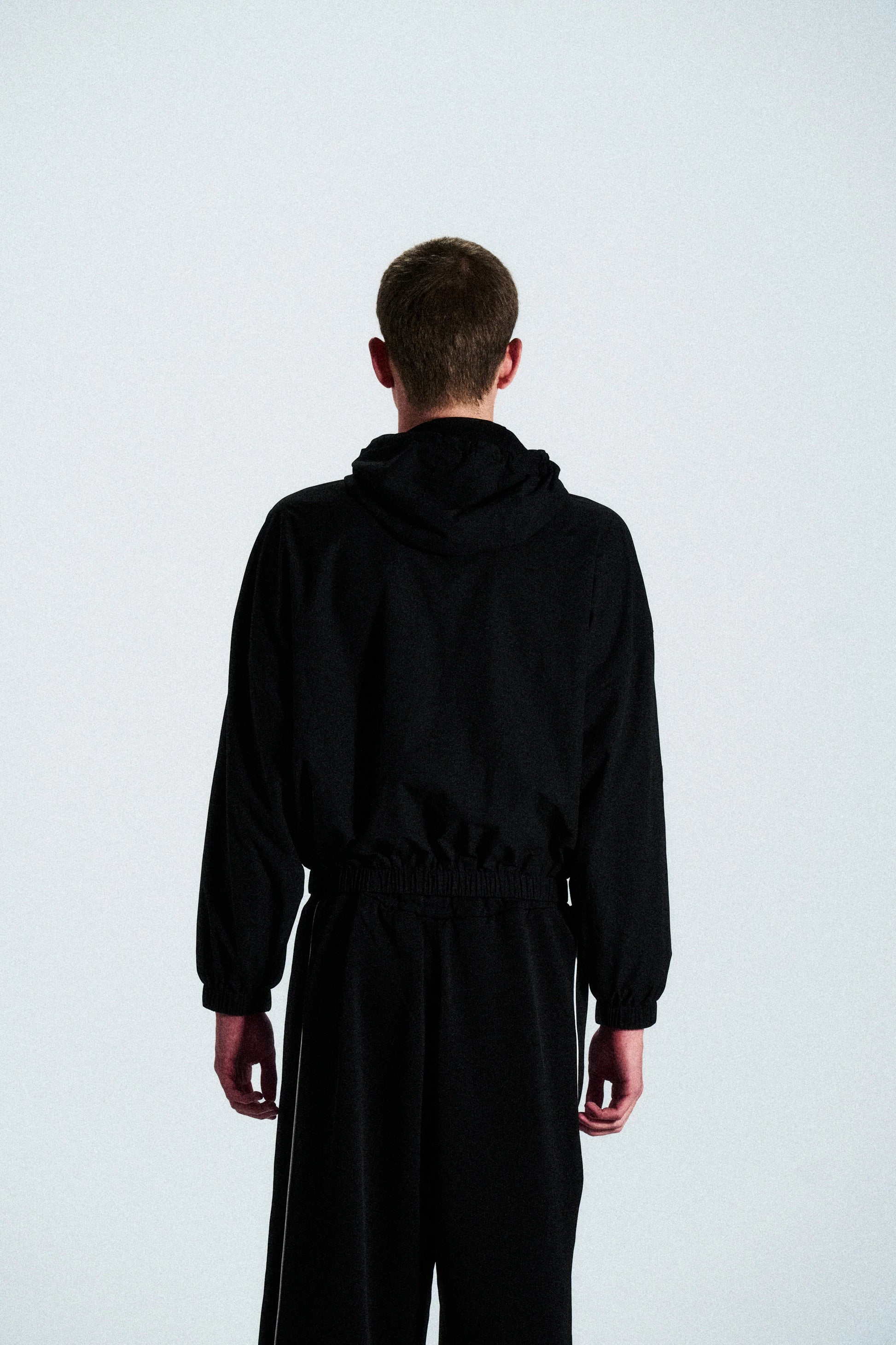 ANTS Ibiza | Spliced Hoodie | 100% Cotton | Black | Official Store