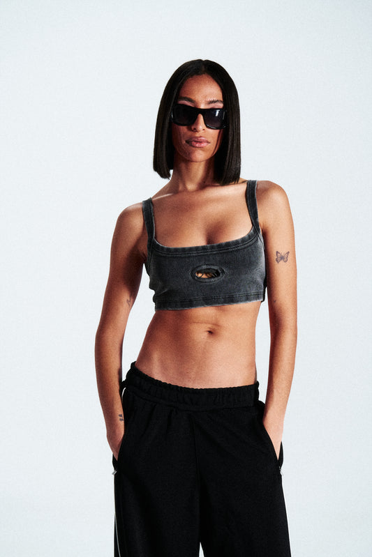 METALLIC VEST