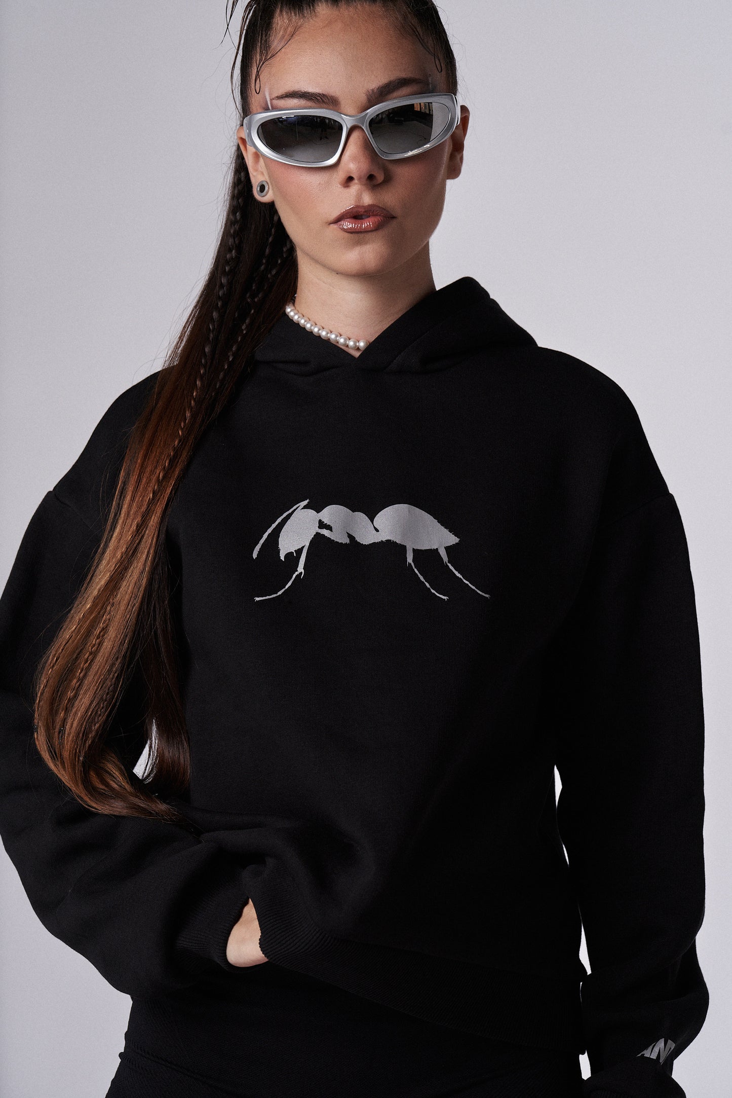 Cropped Hoodie 3M Logo