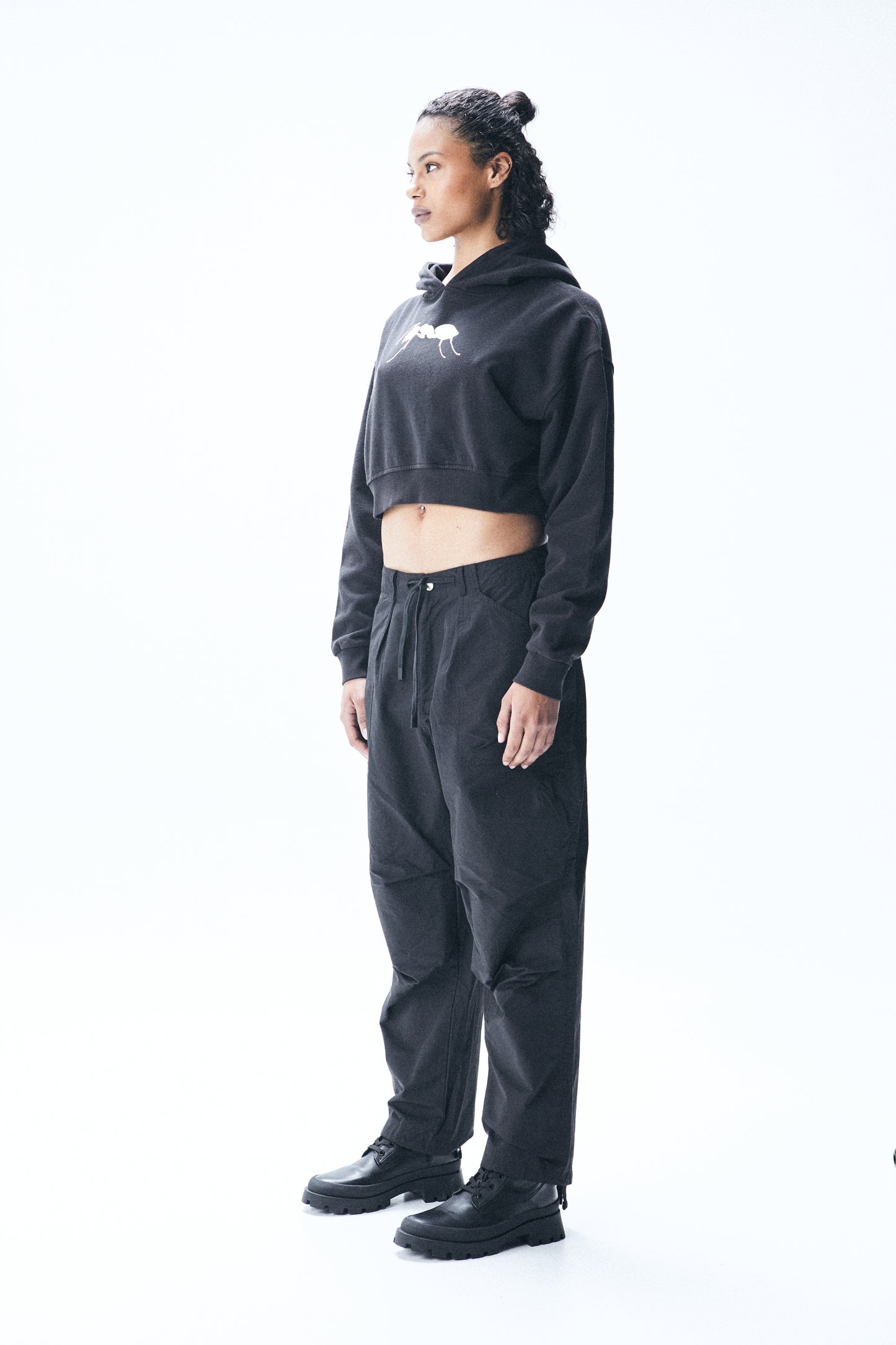 Inferno Cropped Sweatshirt